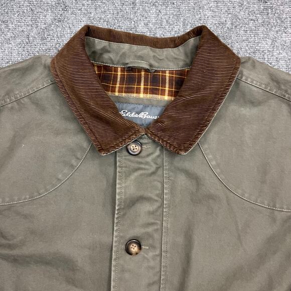 Eddie Bauer Chore Barn Jacket Men's 2XL Cotton Long Sleeve Full Zip - Picture 8 of 13